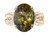 Rare 6 carat Chrysoberyl & Diamond 18K Ring
