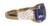 7.73 ct Tanzanite & Diamond 18K Ring