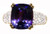 7.73 ct Tanzanite & Diamond 18K Ring