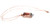 13 ct Watermelon Tourmaline & Diamond Pendant with 18K Chain