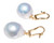 AAA Baroque Pearl Earrings in 18K Rose Gold