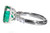 3.88 ct Natural Emerald and Diamond 18K Ring