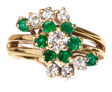 Colombian Emerald and Diamond Ring